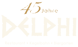 45 Jahre DELPHI – Restaurant, Kegelbahn, Biergarten